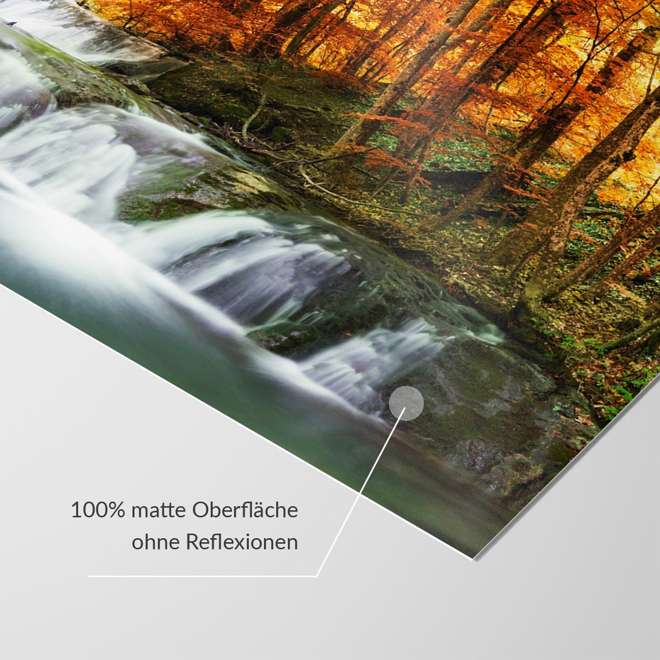 Fototapeta - wodospad, las, jesień