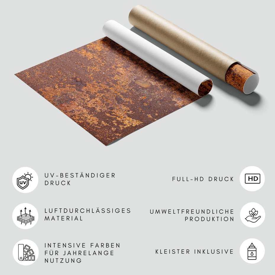 Fototapeta - rdza, tekstura, metal