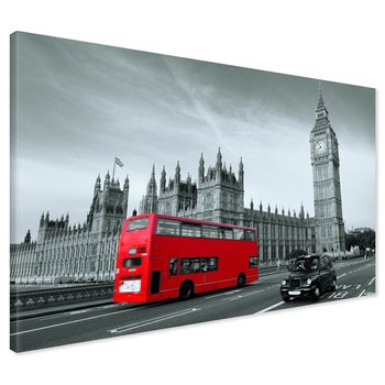 Obraz na płótnie - Londyn, autobus, miasto