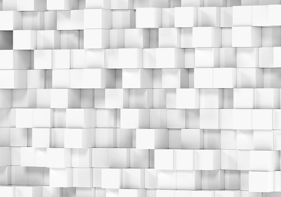 Fototapeta - kostki, białe, tło