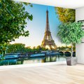 Fototapeta - Paryż, Wieża Eiffla, rzeka