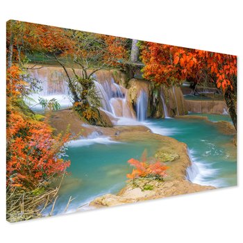 Obraz na płótnie - wodospad, natura, krajobraz