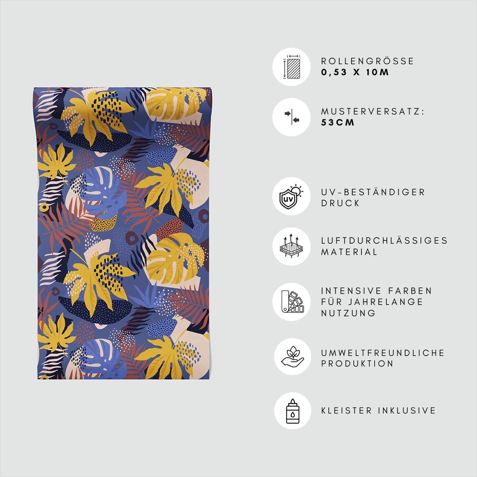 Tapeta - liście, abstrakcja, roślinność