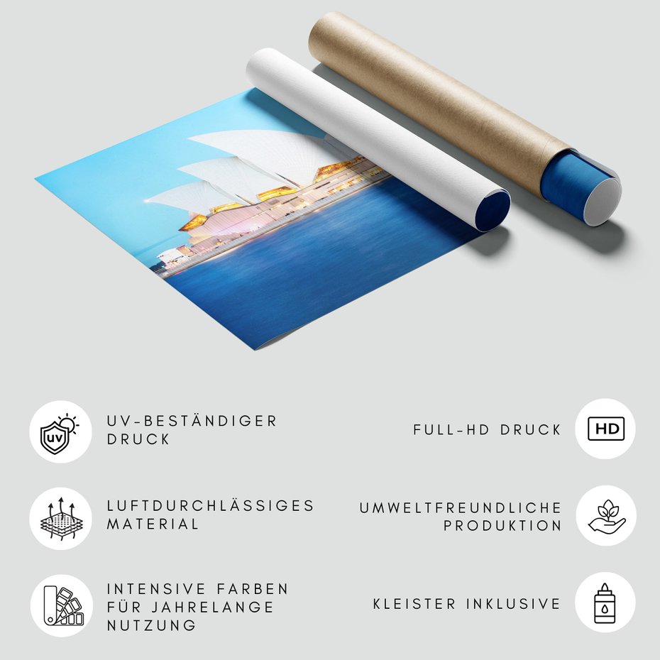 Fototapeta - sydney, opera, woda