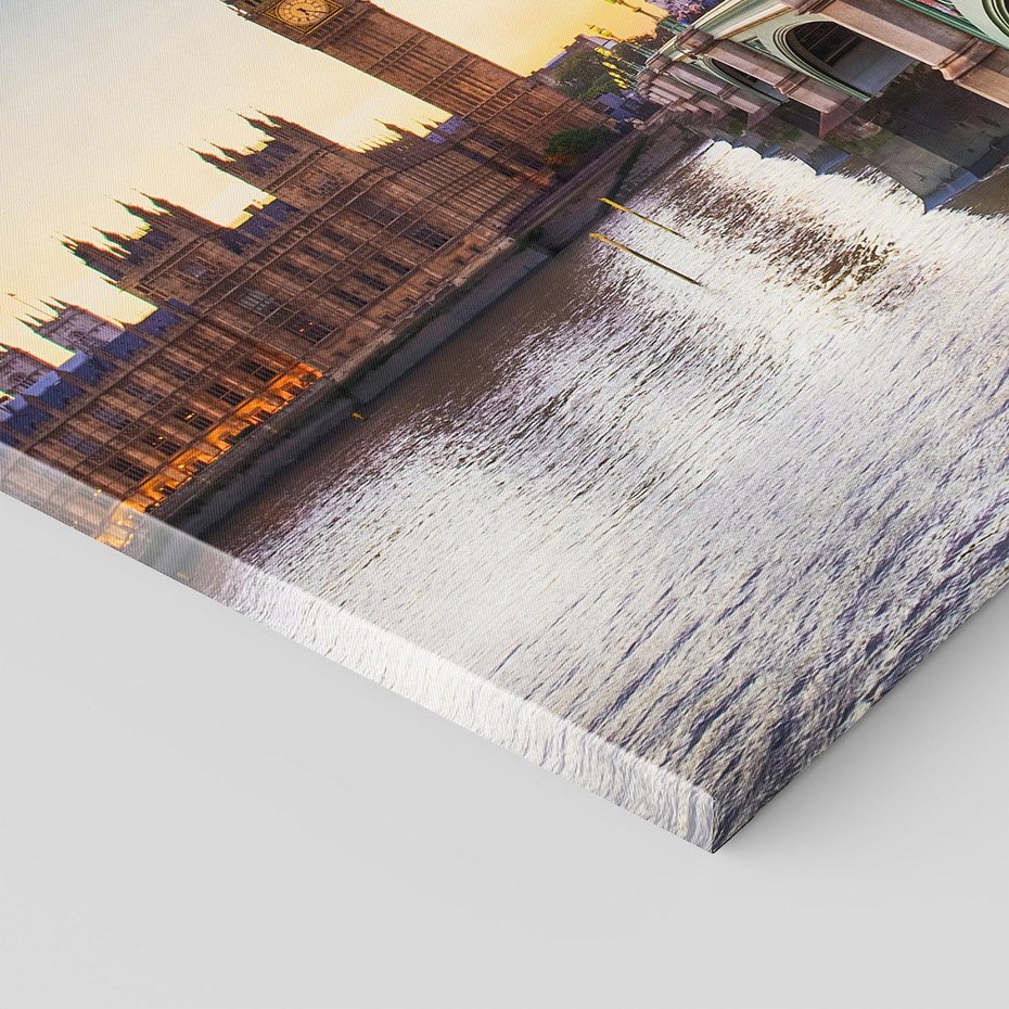 Obraz na płótnie - Londyn, Big Ben, autobus