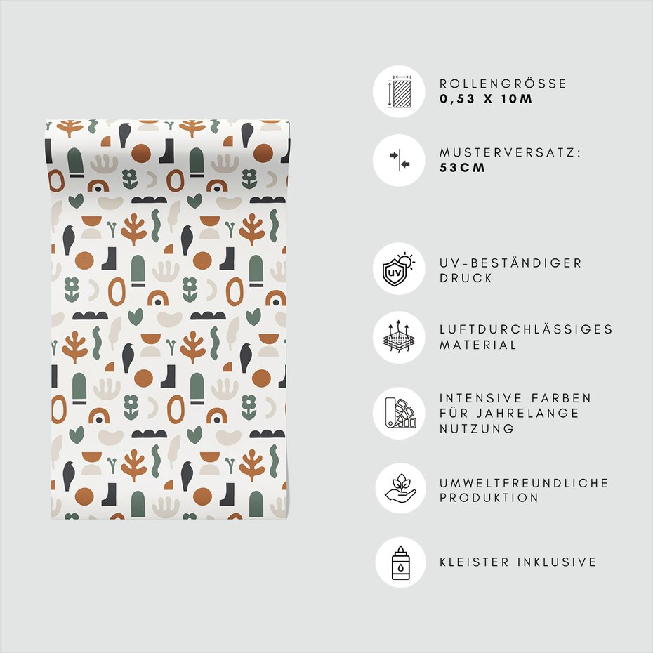 Tapeta - liść, kształt, abstrakcja