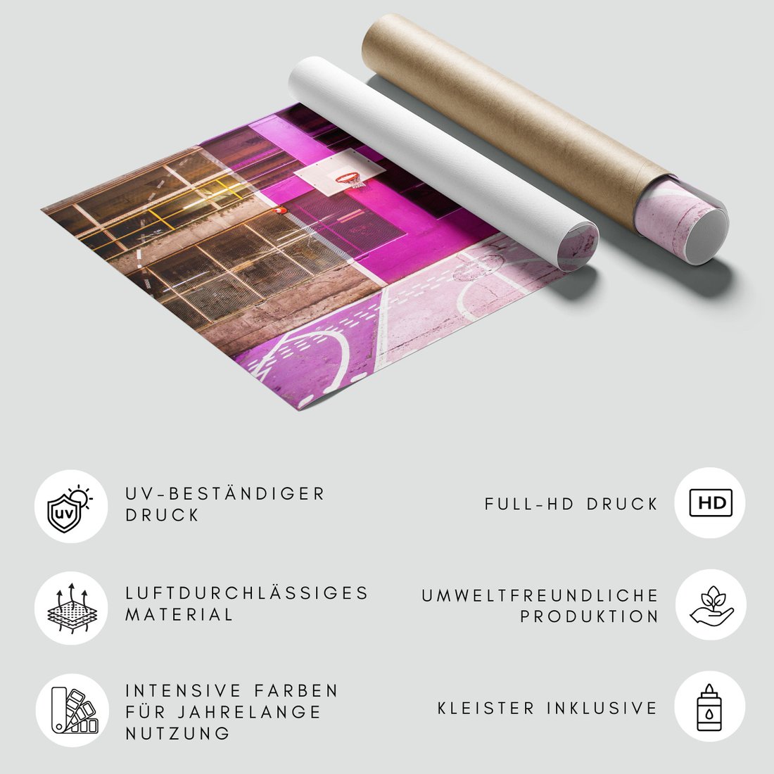 Fototapeta - koszykówka, sport, różowy