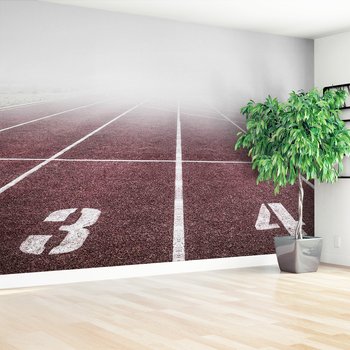 Fototapeta - bieżnia, sport, linia