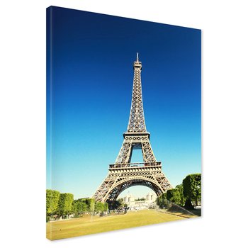 Obraz na płótnie - Paryż, Wieża Eiffla, miasto