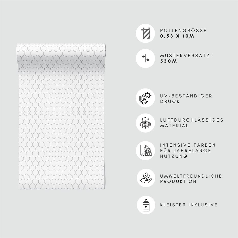 Tapeta - plaster, miodu, sześciokąt,