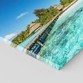 Obraz na płótnie - plaża, morze, turkus