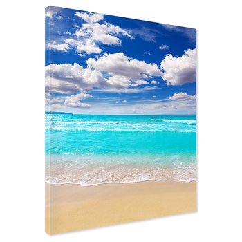 Obraz na płótnie - plaża, morze, piasek