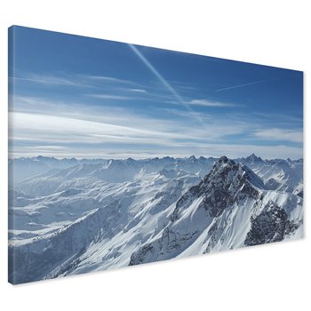 Obraz na płótnie - góry, śnieg, krajobraz