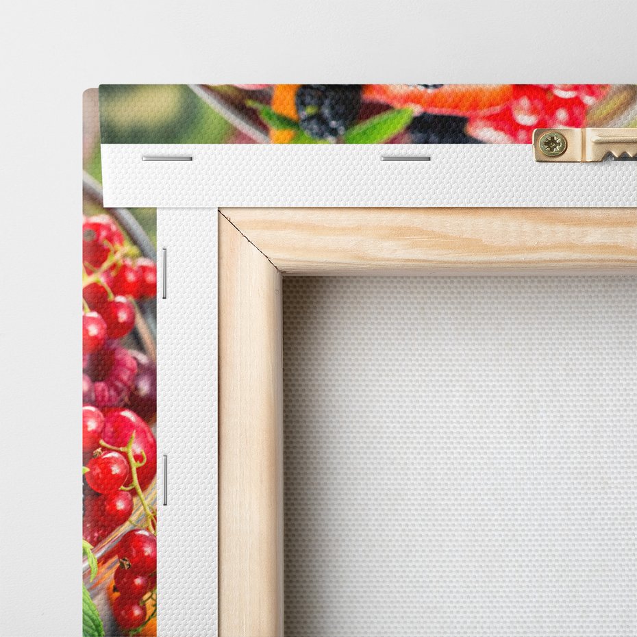 Obraz na płótnie - owoce, deser, słodki