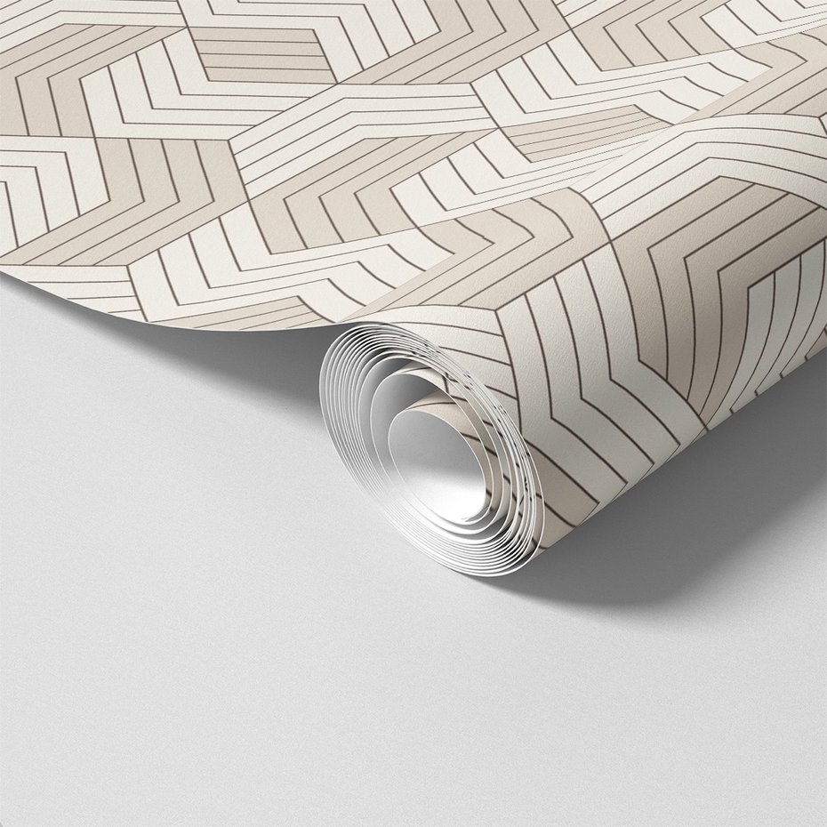 Tapeta - geometria, linie, kształty