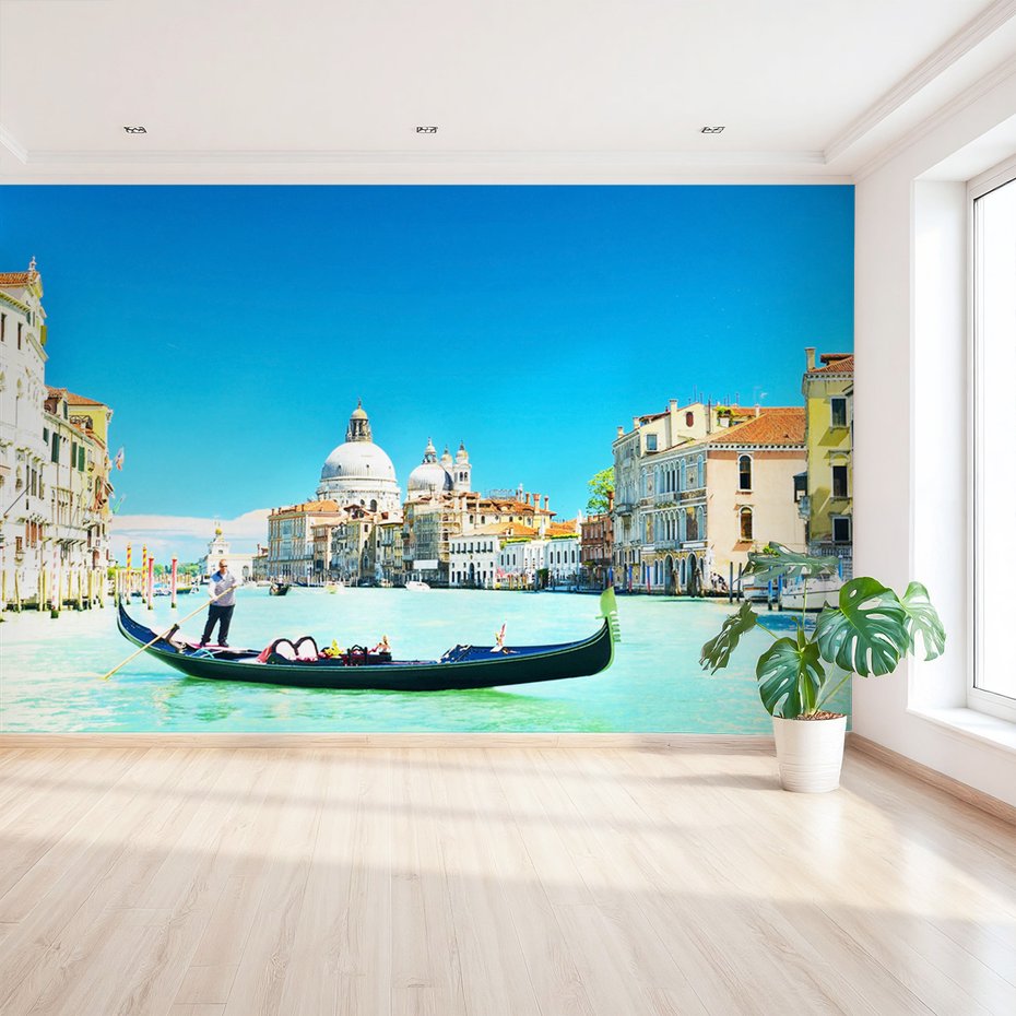 Fototapeta - wenecja, gondola, kanał