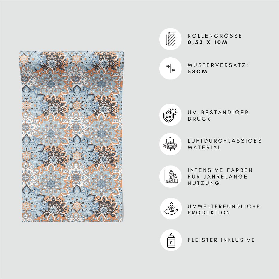 Tapeta - mandala, ornament, tło