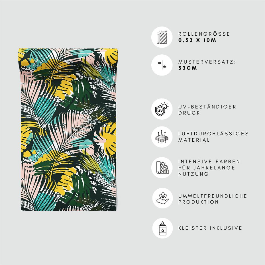 Tapeta - liście, tropiki, roślinność