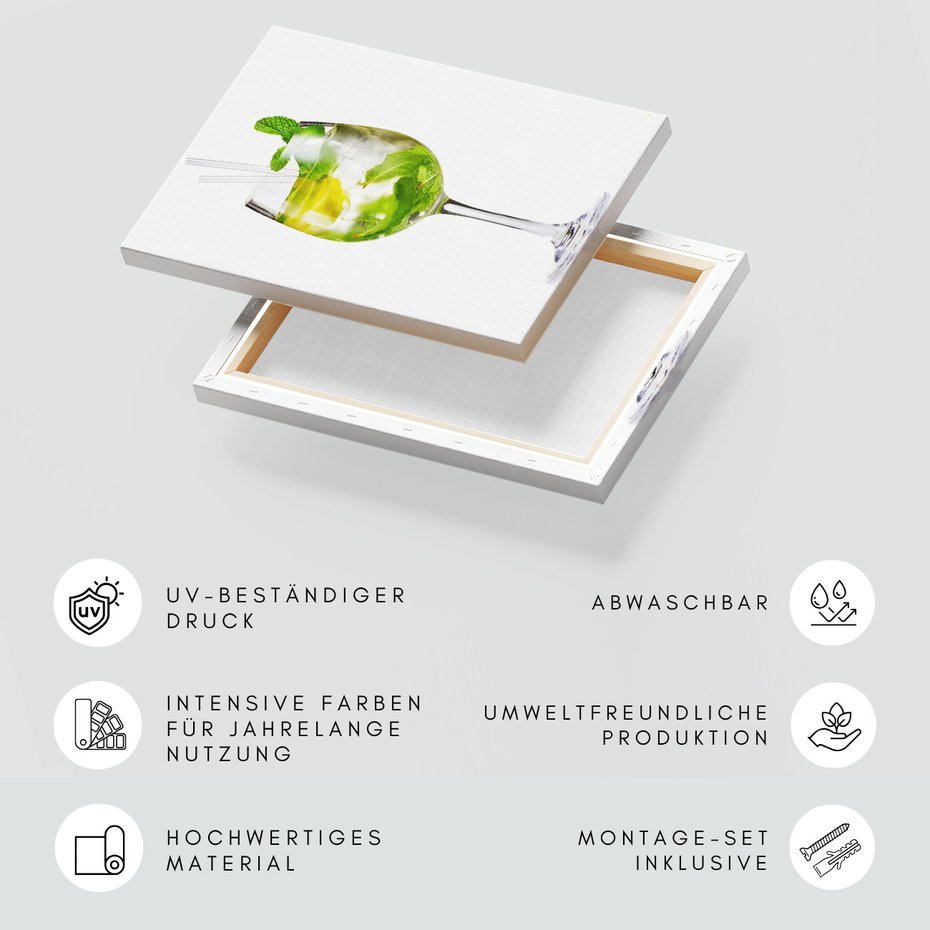 Obraz na płótnie - koktajl, napój, drink