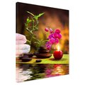 Obraz na płótnie - spa, relaks, kwiaty