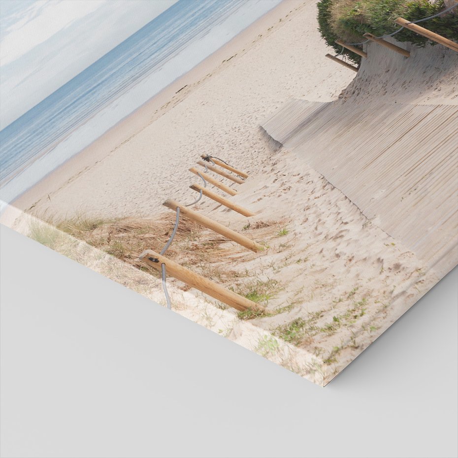 Obraz na płótnie - plaża, morze, piasek