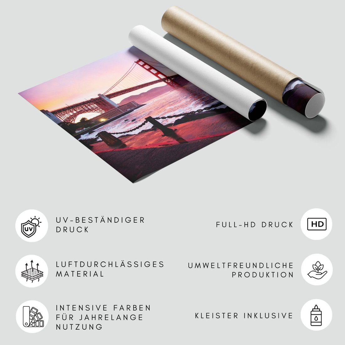 Fototapeta - most, woda, zachód słońca