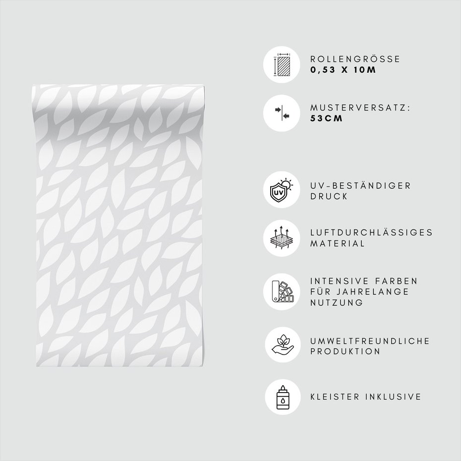 Tapeta - liście, tło, powtarzalność