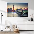 Obraz na płótnie - Londyn, most, rzeka