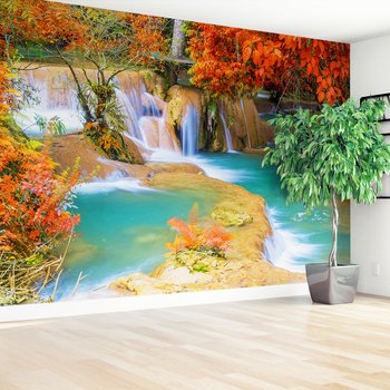 Fototapeta - wodospad, krajobraz, natura