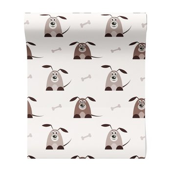 Tapeta - dziecięca, pies, kość,