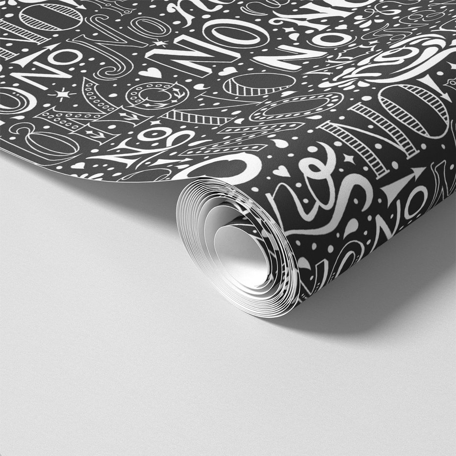 Tapeta - napis, abstrakcja, tło