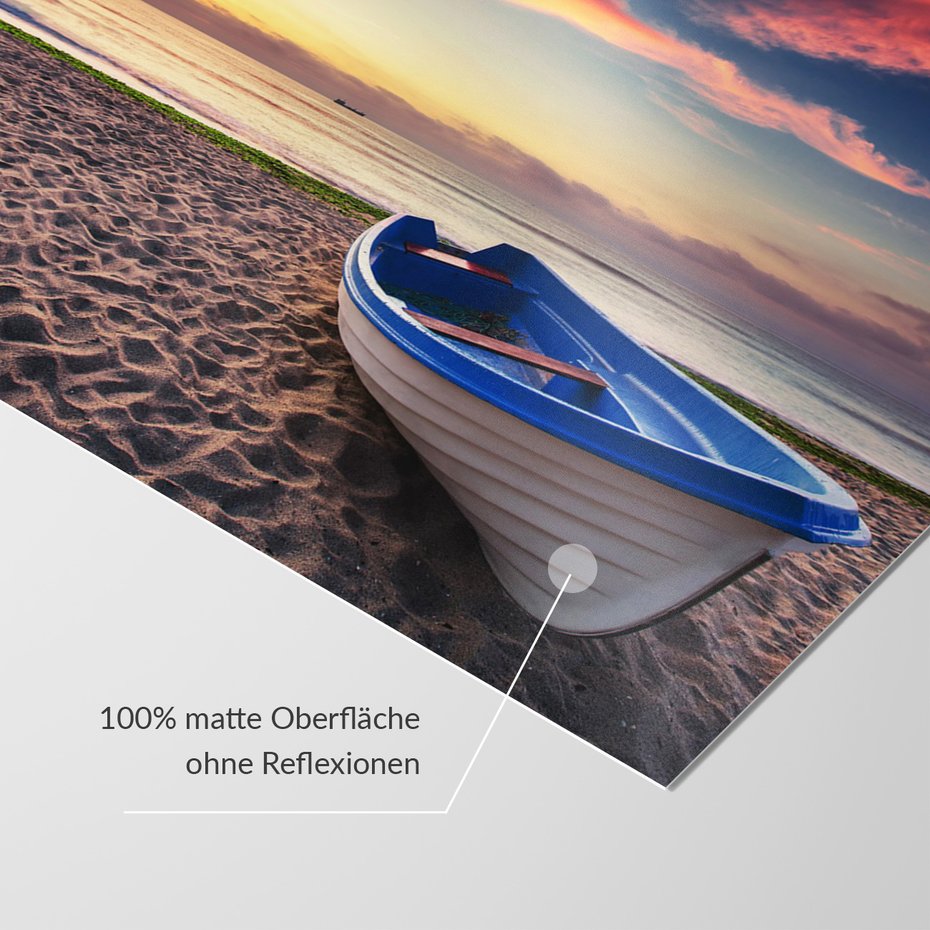 Fototapeta - plaża, łódka, morze