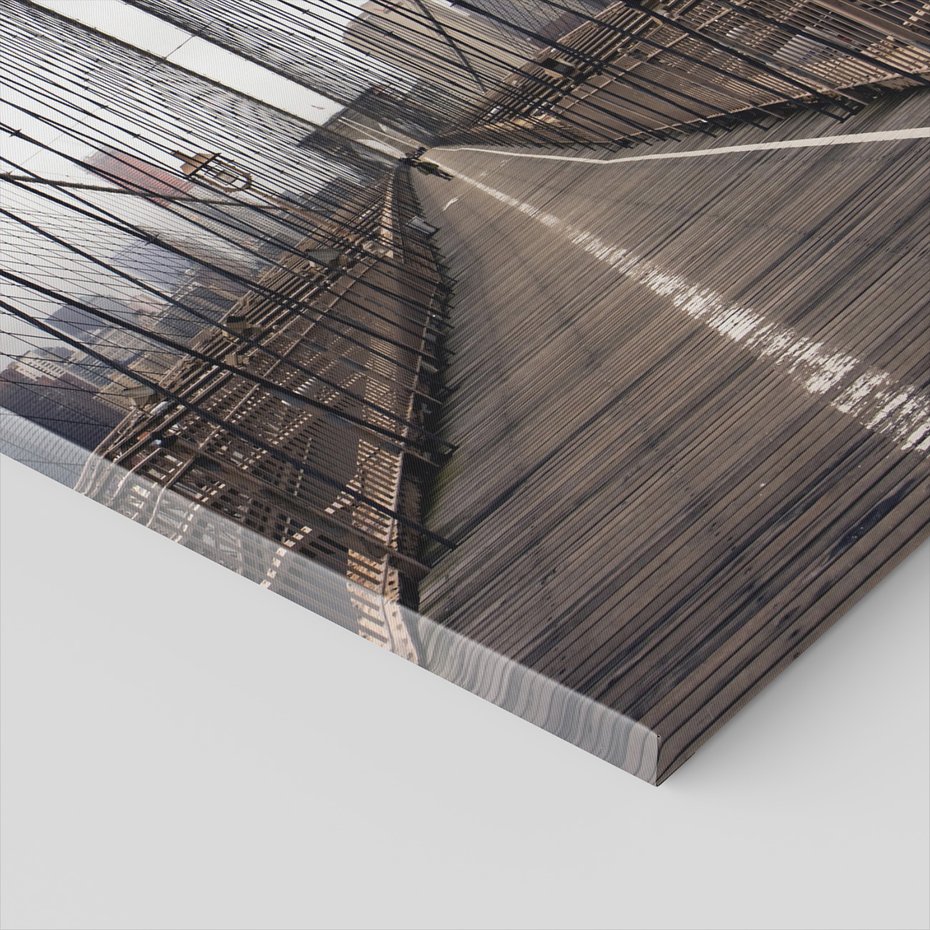 Obraz na płótnie - most, miasto, perspektywa