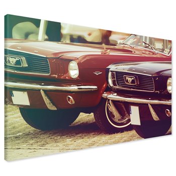 Obraz na płótnie - samochody, klasyki, mustang
