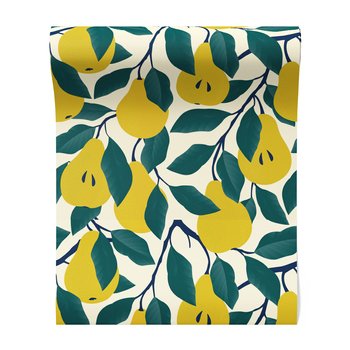 Tapeta - gruszki, liście, gałęzie