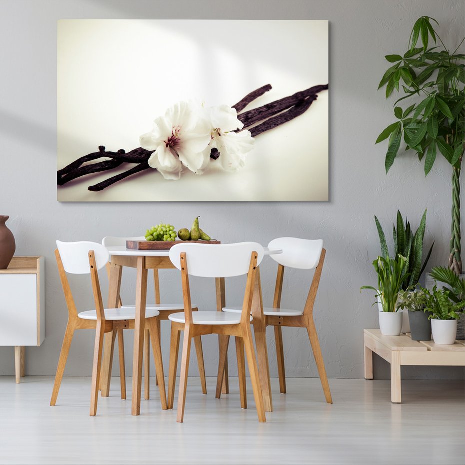 Obraz na płótnie - kwiaty, wanilia, aromat