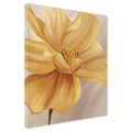 Obraz na płótnie - kwiat, złoty, dekoracja