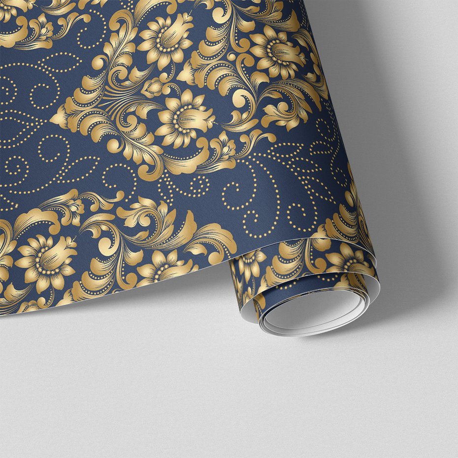 Tapeta - ornament, kwiat, elegancja