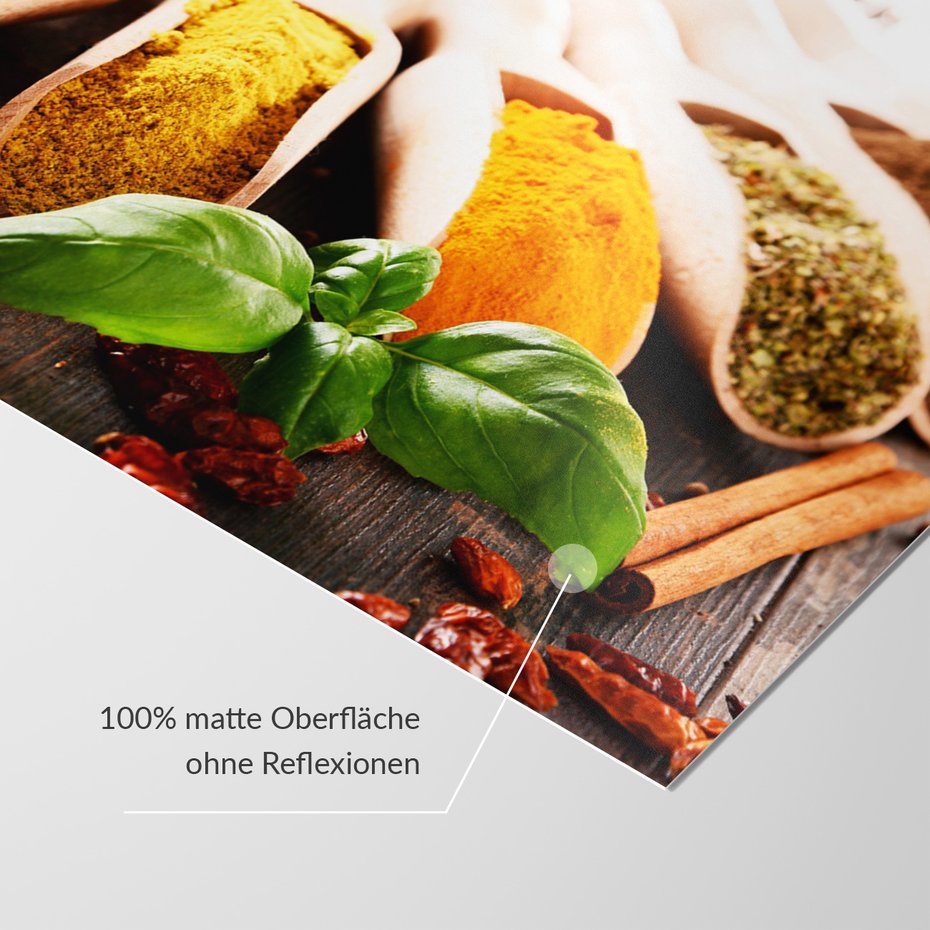 Fototapeta - przyprawy, zioła, drewno