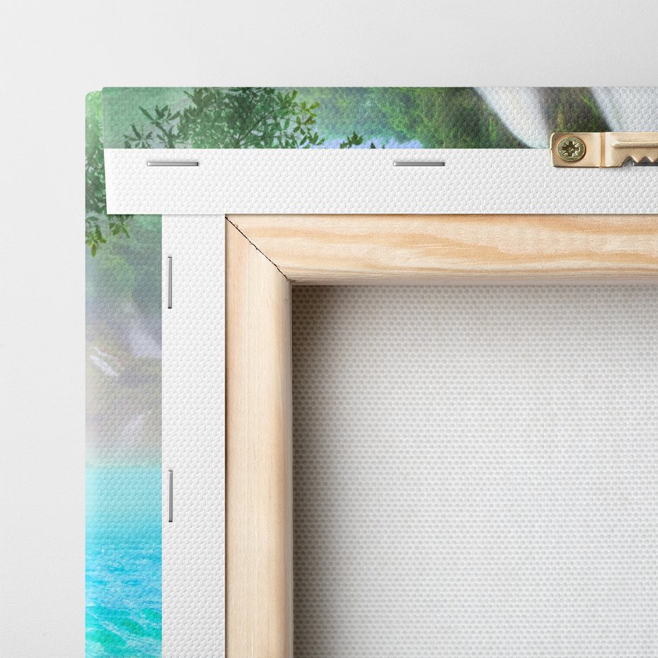 Obraz na płótnie - wodospad, woda, natura