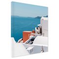 Obraz na płótnie - Santorini, Grecja, morze