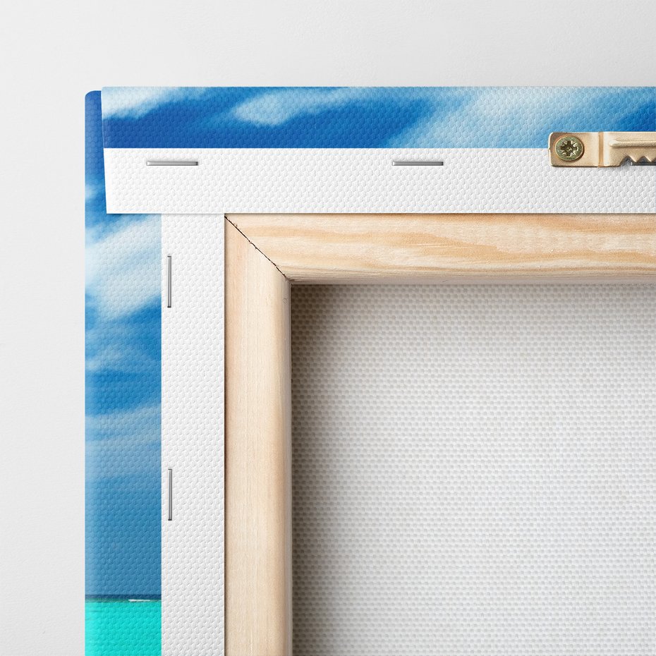 Obraz na płótnie - plaża, morze, turkusowy