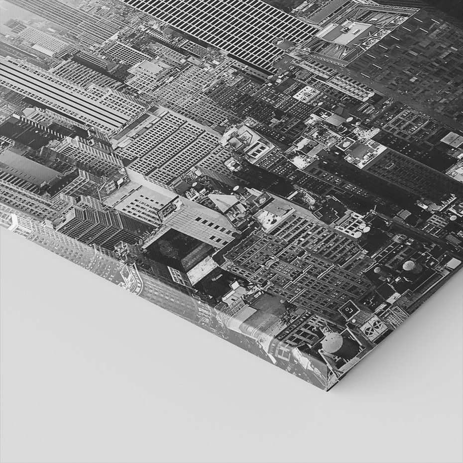 Obraz na płótnie - miasto, budynki, panorama