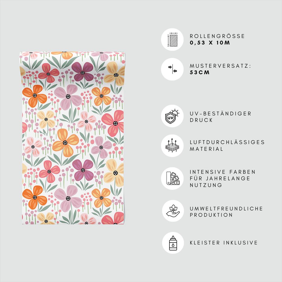 Tapeta - kwiaty, płatki, tło