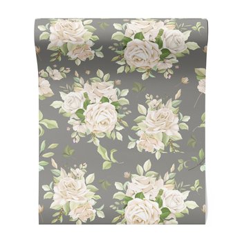 Tapeta - róże, bukiet, liście