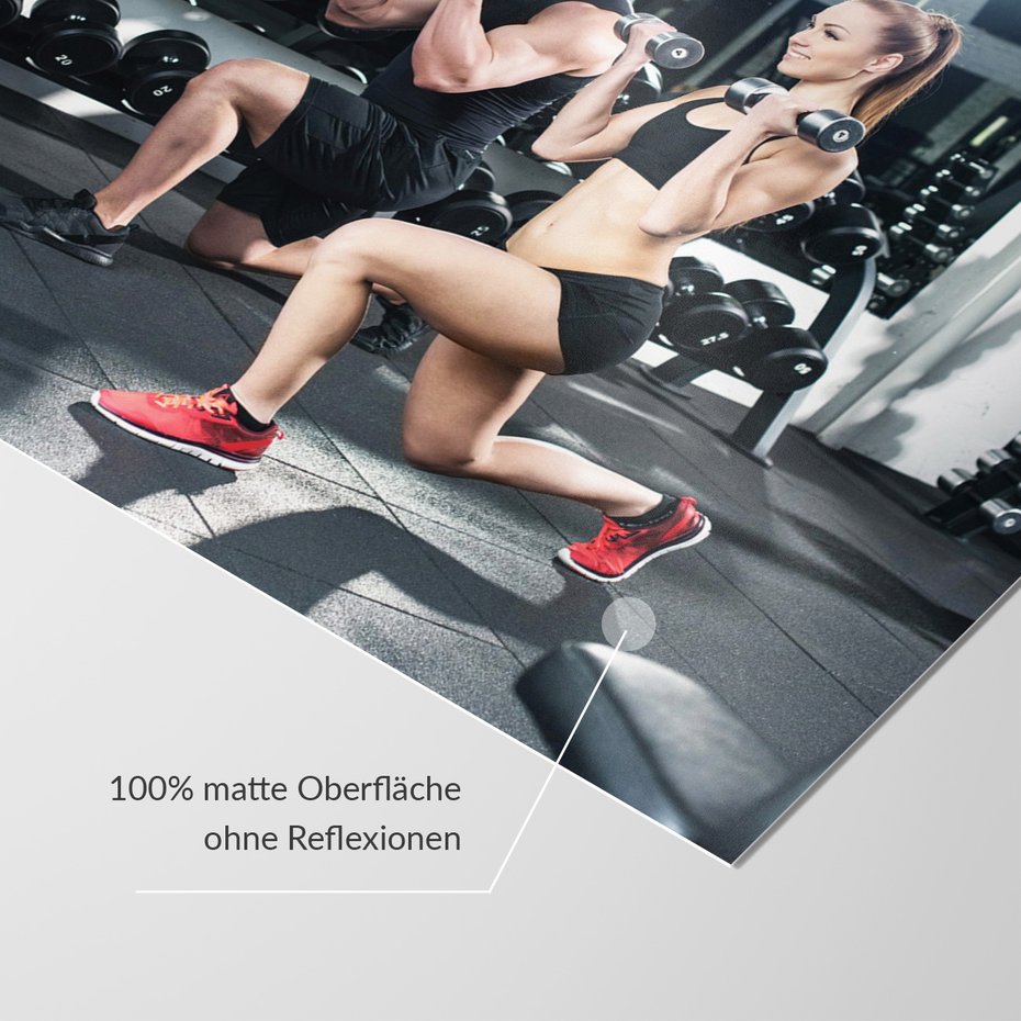 Fototapeta - siłownia, ćwiczenia, ciężary