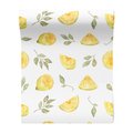 Tapeta - cytryny, liście, plasterki