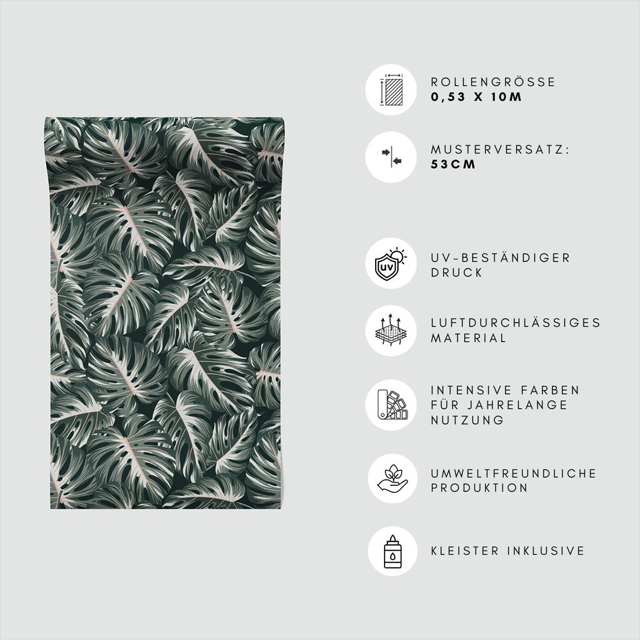 Tapeta - liście, natura, wzór