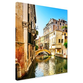 Obraz na płótnie - Wenecja, kanał, budynki