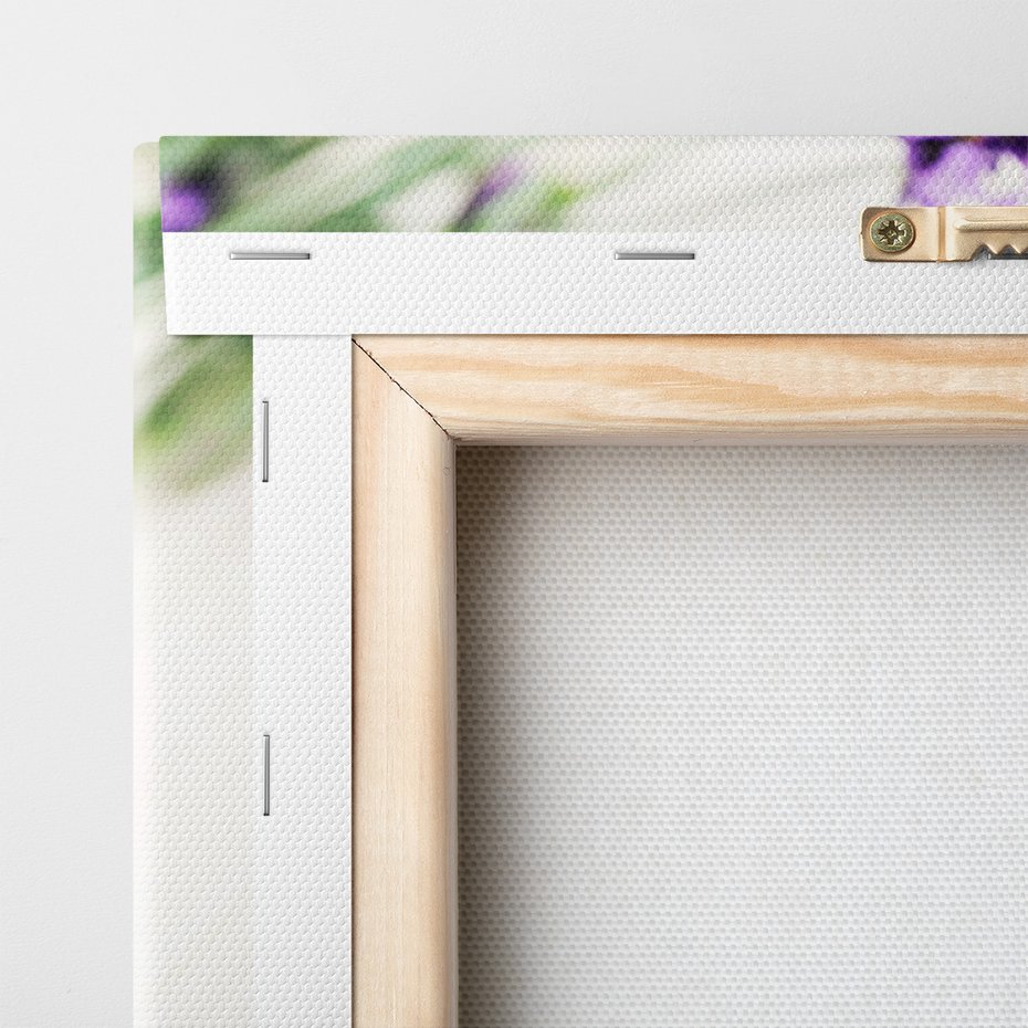 Obraz na płótnie - lawenda, kwiaty, fioletowy